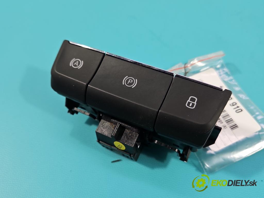 Skoda Superb III 2015-2024 2.0 tdi 150 hp automatic 110 kW 1968 cm3 5- Přepínač brzda: ručního 3V0927225C (Páčky pod volantem)