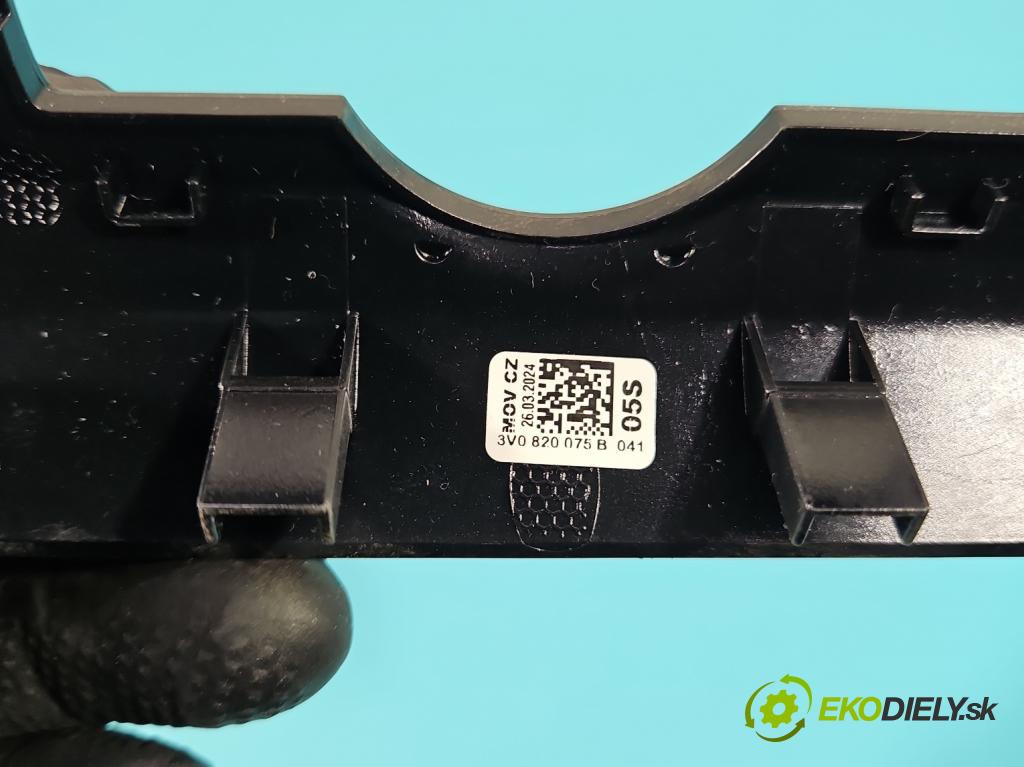Skoda Superb III 2015-2024 2.0 tdi 150 HP automatic 110 kW 1968 cm3 5- lišta ozdobná vnitŕní: 3V0820075B