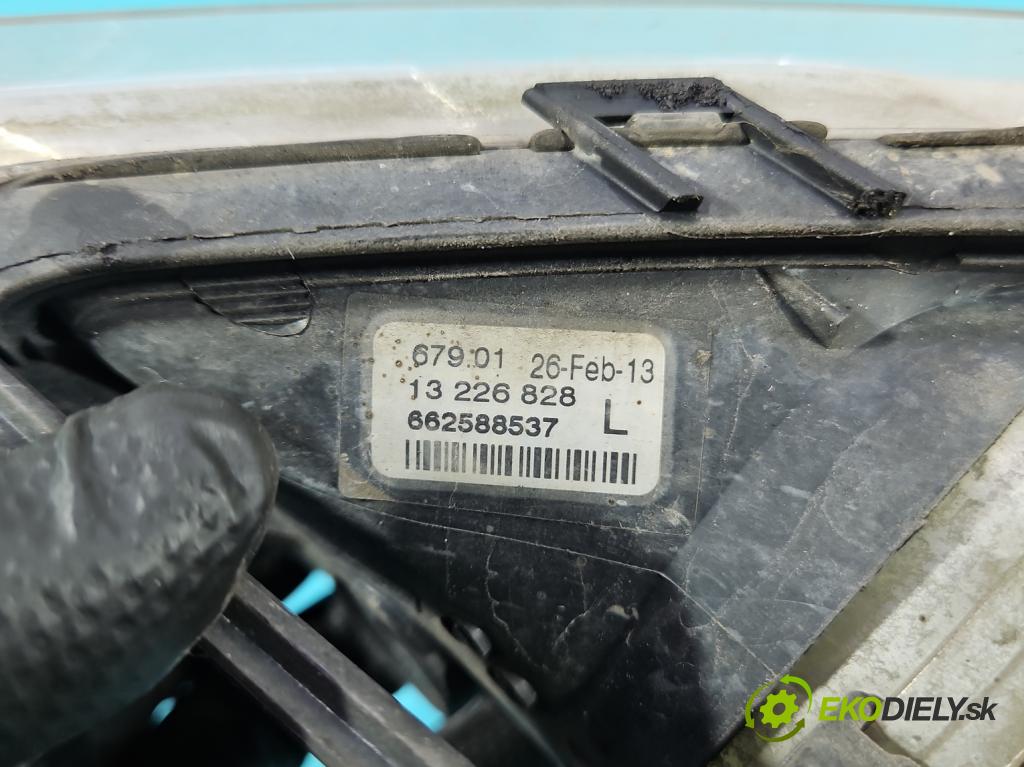 Opel Insignia A 2008-2017 2.0 cdti 131 HP manual 96 kW 1956 cm3 5- Halogen ľavý 13226828 (Kľučka dverí ostatné)