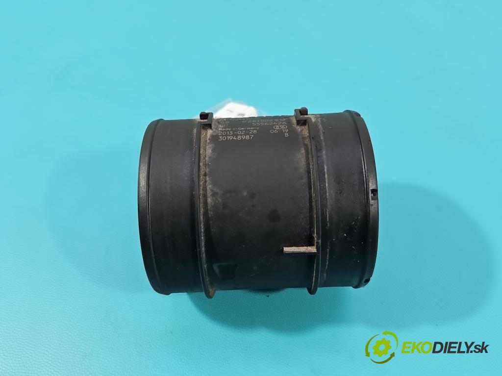 Opel Insignia A 2008-2017 2.0 cdti 131 HP manual 96 kW 1956 cm3 5- průtokoměr: 0281002912 (Váha vzduchu)