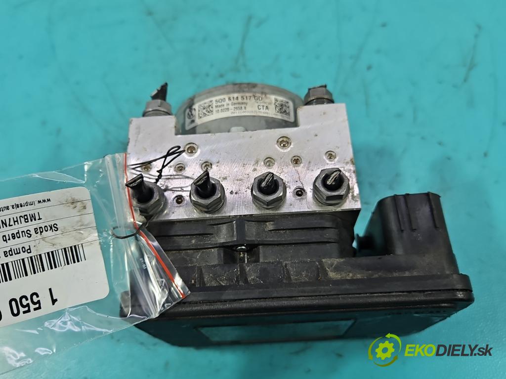 Skoda Superb III 2015-2024 2.0 tdi 150 HP automatic 110 kW 1968 cm3 5- čerpadlo abs 5Q0614517GD (Pumpa ABS)