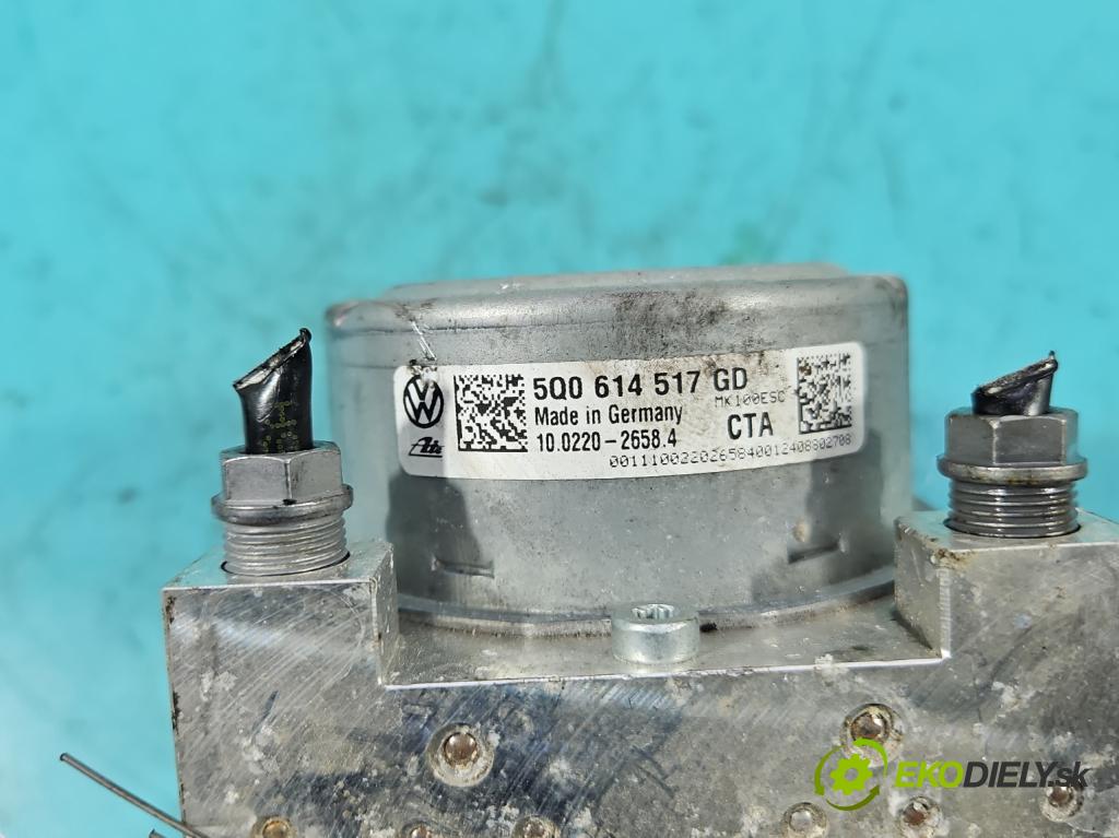 Skoda Superb III 2015-2024 2.0 tdi 150 HP automatic 110 kW 1968 cm3 5- čerpadlo abs 5Q0614517GD (Pumpa ABS)