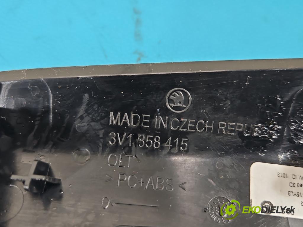 Skoda Superb III 2015-2024 2.0 tdi 150 HP automatic 110 kW 1968 cm3 5- lišta ozdobná vnitŕní: 3V1858415