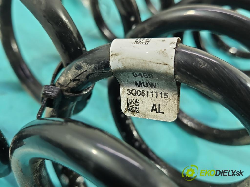 Skoda Superb III 2015-2024 2.0 tdi 150 HP automatic 110 kW 1968 cm3 5- Pružiny: zadné komplet 3Q0511115