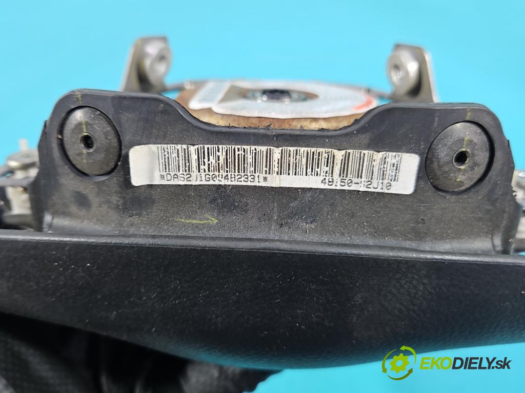 Suzuki Swift Mk6 2005-2010 1.3 16V 92 HP manual 68 kW 1328 cm3 5- airbag vzduch: Řidiči: 48150-62J10 (Airbag)