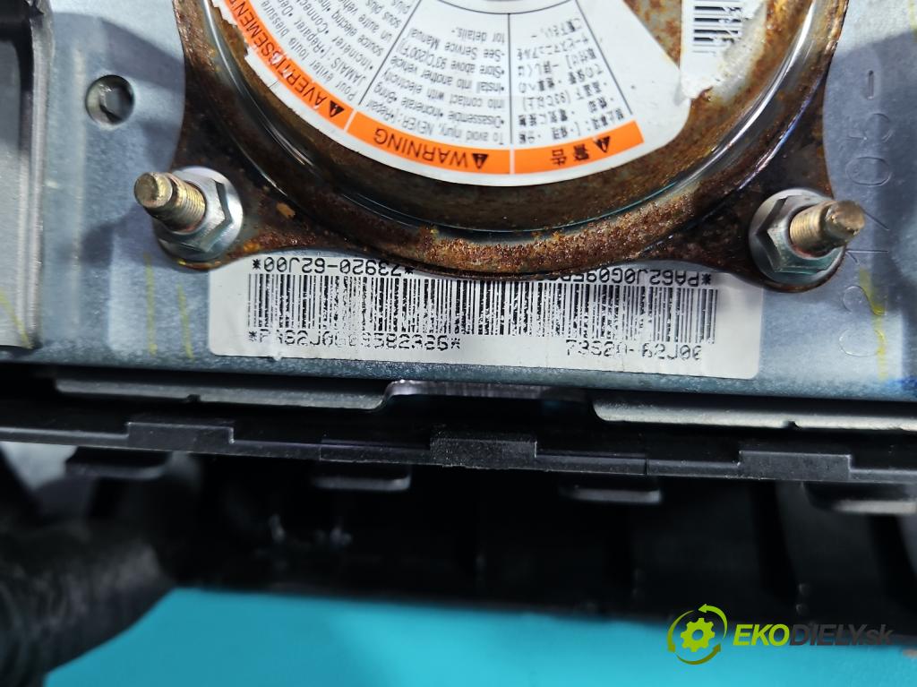 Suzuki Swift Mk6 2005-2010 1.3 16V 92 HP manual 68 kW 1328 cm3 5- airbag vzduch: spolujezdce: 73920-62J00 (Airbag)