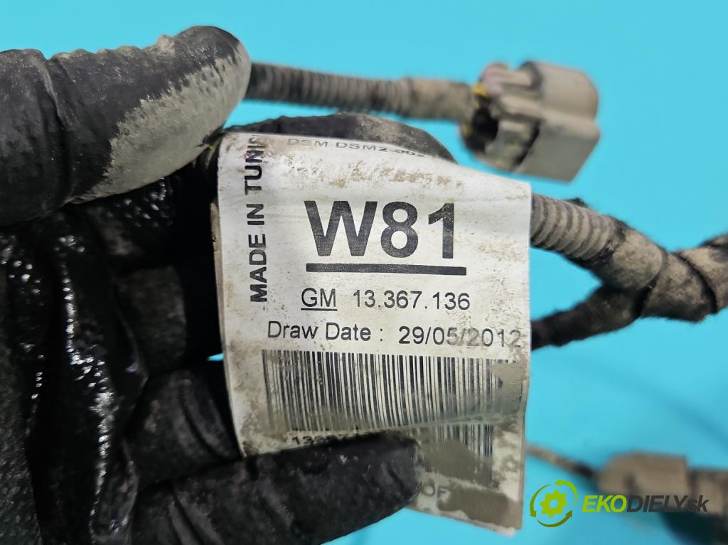 Opel Meriva B 2010-2017 1.3 cdti 75 HP manual 55 kW 1248 cm3 5- snímač parkovaní: 13367136