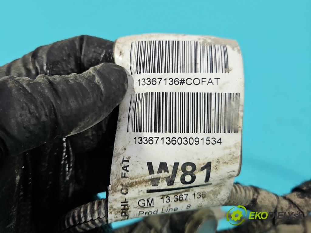 Opel Meriva B 2010-2017 1.3 cdti 75 HP manual 55 kW 1248 cm3 5- snímač parkovaní: 13367136