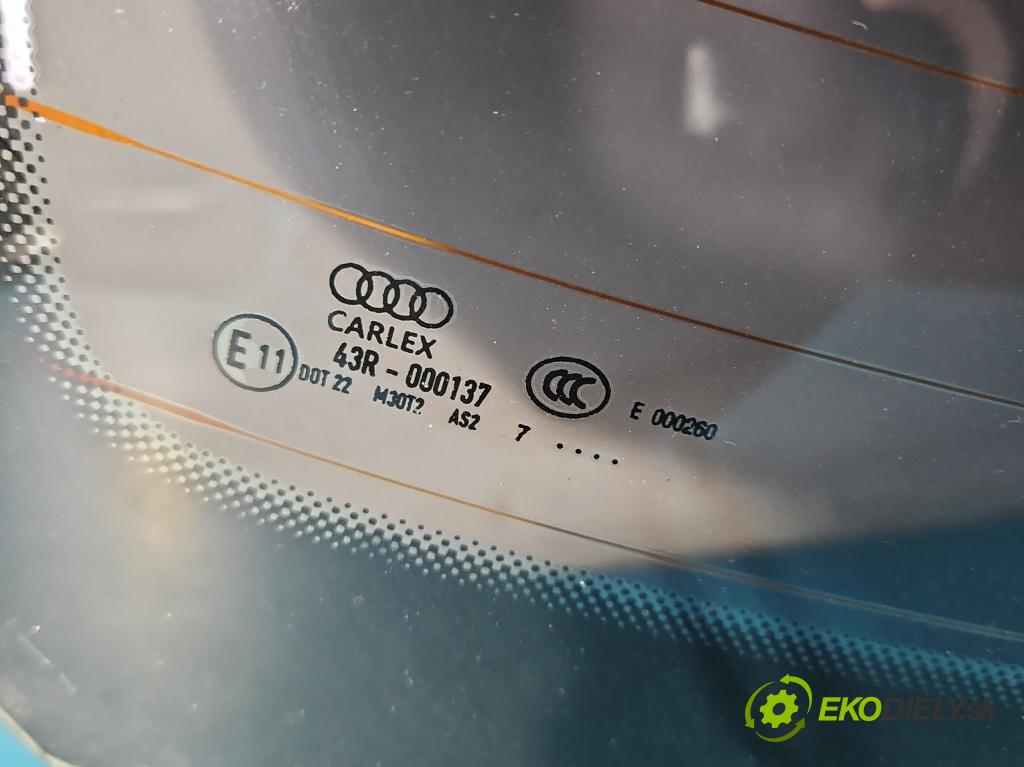 Audi A4 B9 2015-2024 2.0 TFSI 252KM automatic 185 kW 1984 cm3 4- sklo zadní  (Zadní sklo)