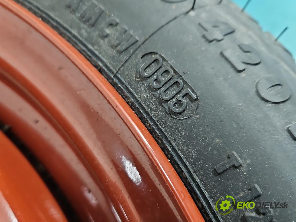 Suzuki Swift Mk6 2005-2010 1.3 16V 92 HP manual 68 kW 1328 cm3 5- koleso rezervne 15"