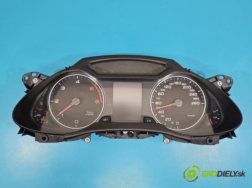 Audi A4 B8 2007-2015 2.0 tdi 136 HP manual 100 kW 1968 cm3 4- prístrojovka/ budíky 8K0920930D (Prístrojová doska)
