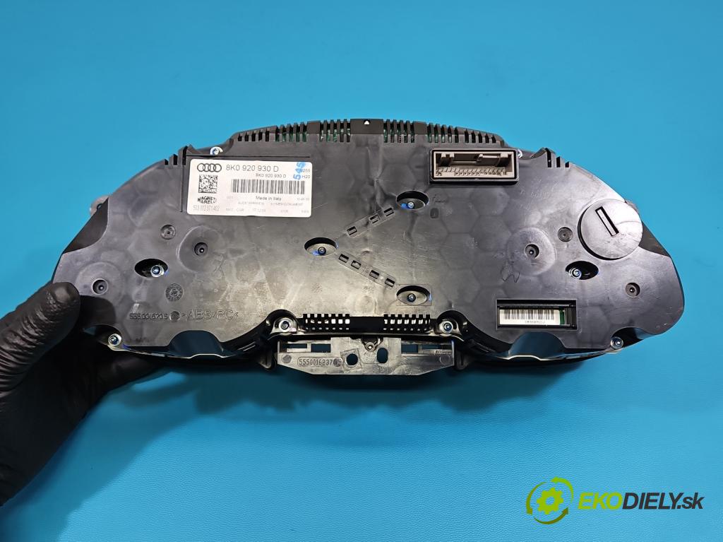Audi A4 B8 2007-2015 2.0 tdi 136 HP manual 100 kW 1968 cm3 4- prístrojovka/ budíky 8K0920930D (Prístrojová doska)