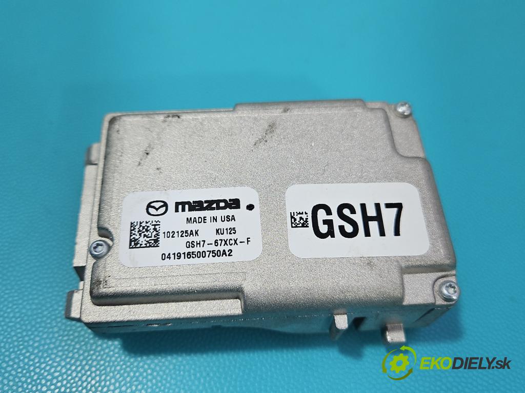 Mazda 6 III GJ 2012-2024 2.0 16V 145 HP automatic 107 kW 1998 cm3 5- Kamera predné GSH7-67XCX-F