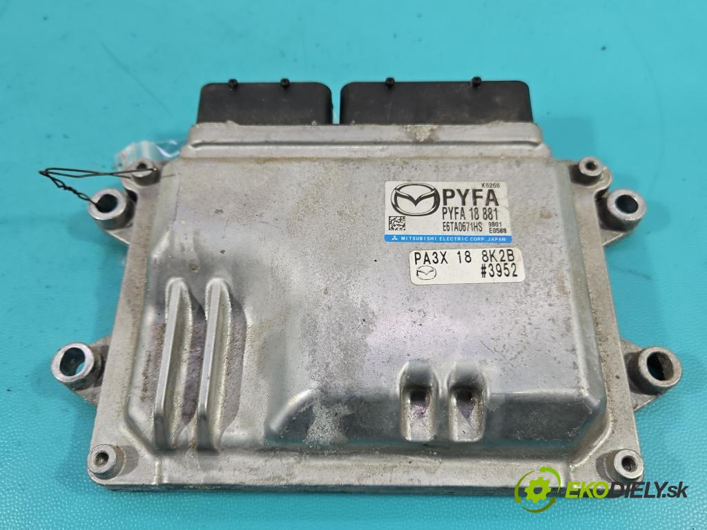 Mazda 6 III GJ 2012-2024 2.0 16V 145 HP automatic 107 kW 1998 cm3 5- riadiaca jednotka motora PYFA18881