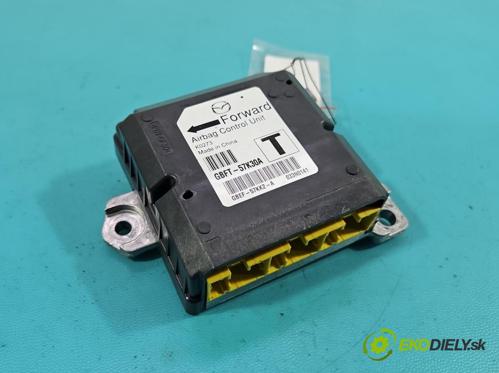 Mazda 6 III GJ 2012-2024 2.0 16V 145 HP automatic 107 kW 1998 cm3 5- riadiaca jednotka vankúše: GBFT-57K30A