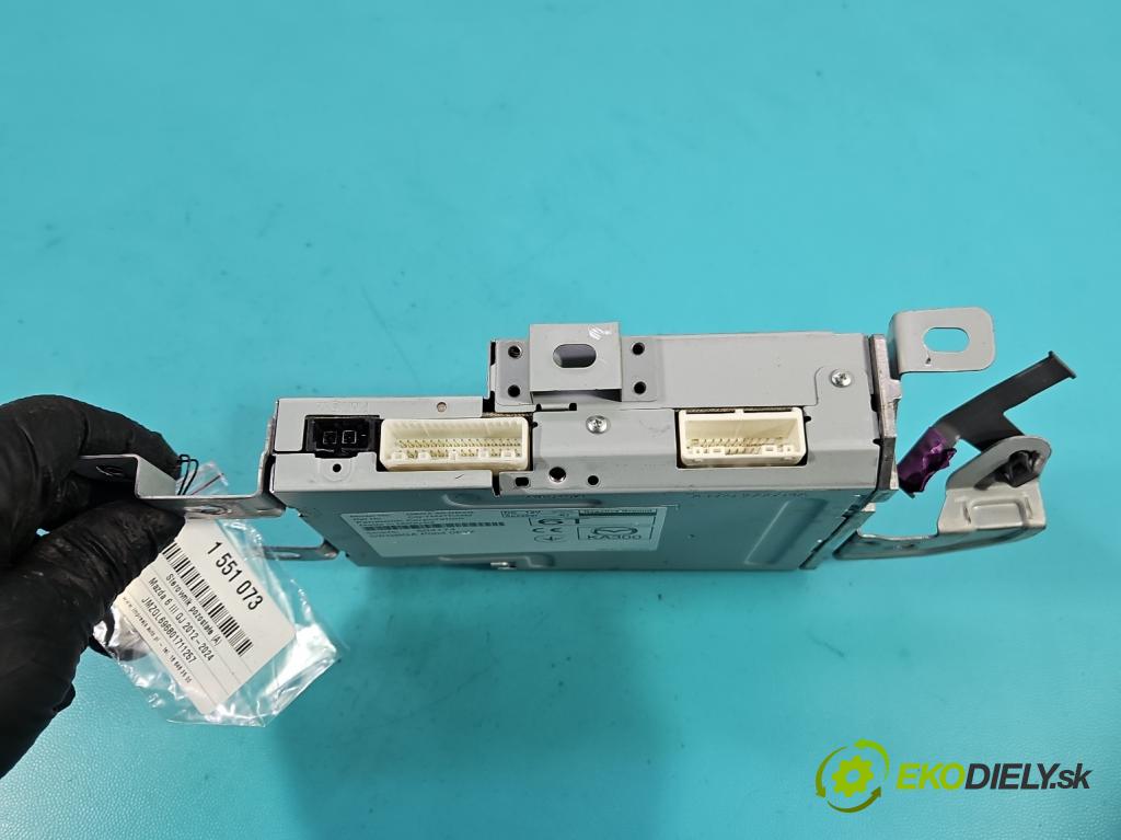 Mazda 6 III GJ 2012-2024 2.0 16V 145 HP automatic 107 kW 1998 cm3 5- Zesilovač: GBGA66DRXB (Zosilňovač)