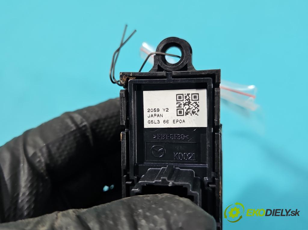 Mazda 6 III GJ 2012-2024 2.0 16V 145 hp automatic 107 kW 1998 cm3 5- Přepínač brzda: ručního  (Páčky pod volantem)