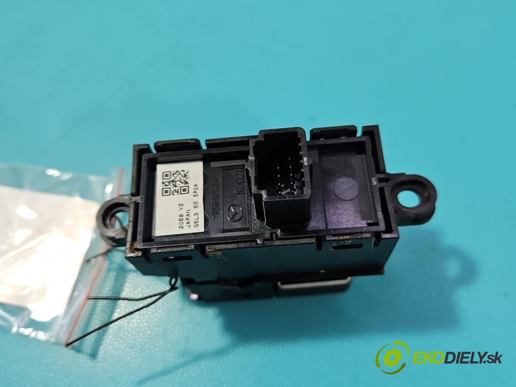 Mazda 6 III GJ 2012-2024 2.0 16V 145 hp automatic 107 kW 1998 cm3 5- Přepínač brzda: ručního  (Páčky pod volantem)