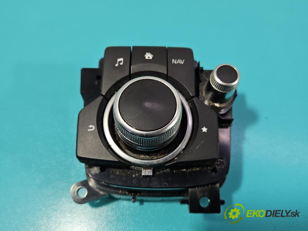 Mazda 6 III GJ 2012-2024 2.0 16V 145 HP automatic 107 kW 1998 cm3 5- prepínač rádio: navigácie GSL366CM0