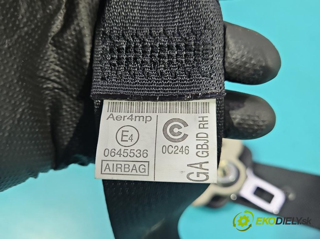 Mazda 6 III GJ 2012-2024 2.0 16V 145 HP automatic 107 kW 1998 cm3 5- pas bezpečnosť: predné pravý