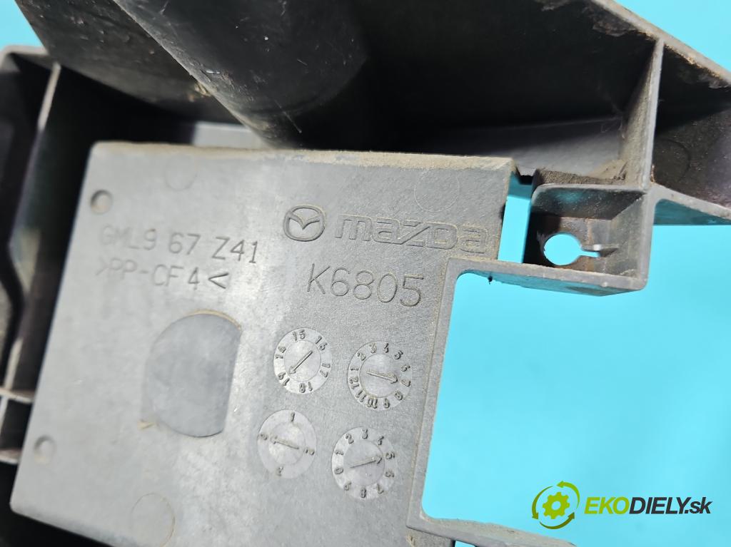 Mazda 6 III GJ 2012-2024 2.0 16V 145 HP automatic 107 kW 1998 cm3 5- Upevnenie: 967Z41