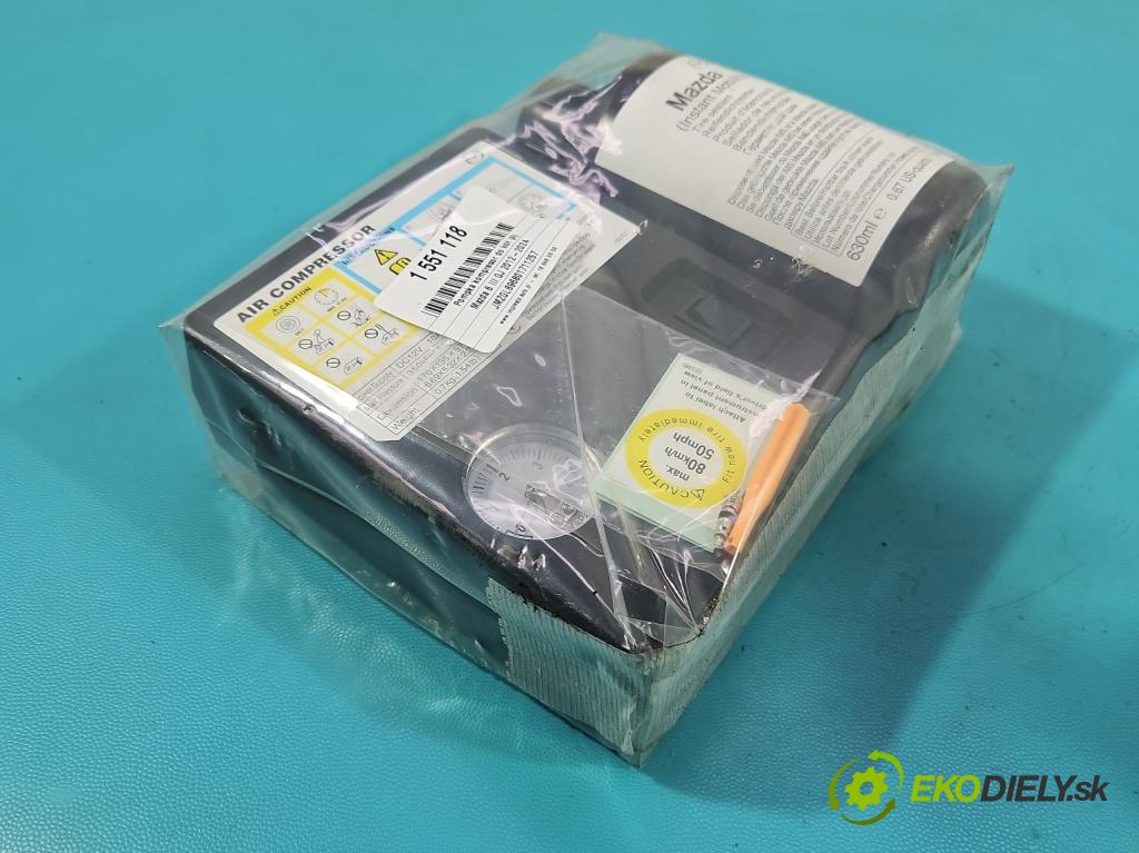 Mazda 6 III GJ 2012-2024 2.0 16V 145 hp automatic 107 kW 1998 cm3 5- čerpadlo kompresor do pneumatík GS1D37C20