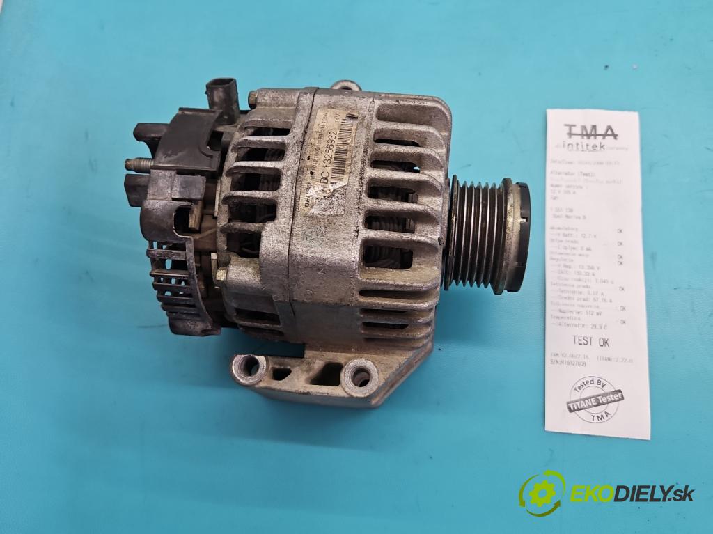 Opel Meriva B 2010-2017 1.3 cdti 75 HP manual 55 kW 1248 cm3 5- Alternator MS1012100961 (Alternátor)