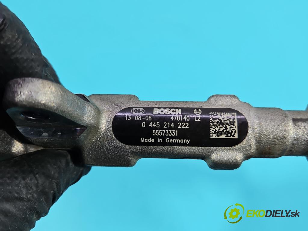 Opel Meriva B 2010-2017 1.3 cdti 75 HP manual 55 kW 1248 cm3 5- lišta vstrekovacia 0445214222 (Vstrekovacia lišta)