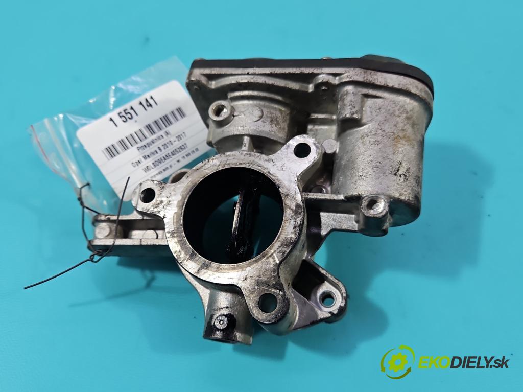Opel Meriva B 2010-2017 1.2 cdti 75 HP manual 55 kW 1248 cm3 5- klapka 50569200 (Škrtiaca klapka)