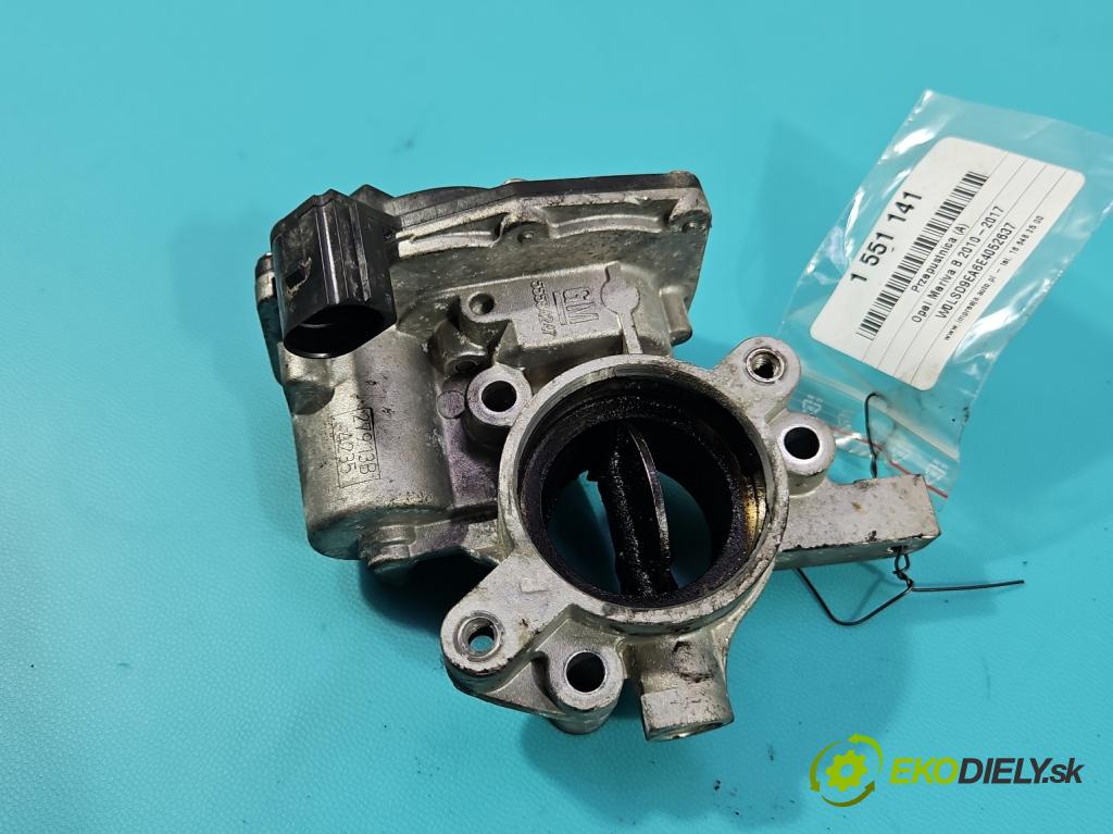 Opel Meriva B 2010-2017 1.2 cdti 75 HP manual 55 kW 1248 cm3 5- klapka 50569200 (Škrtiaca klapka)