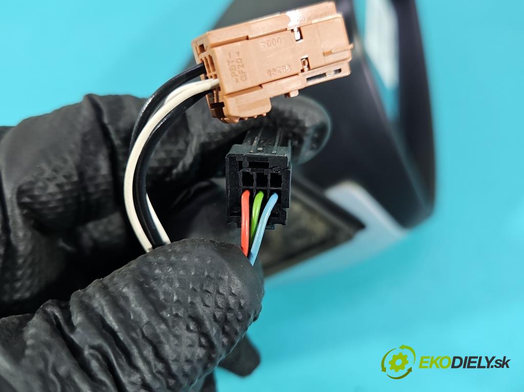 Peugeot 208 I 2012-2019 1.2 12V 82 HP manual 60 kW 1199 cm3 5- zrkadlo ľavé  (Kľučka dverí ostatné)