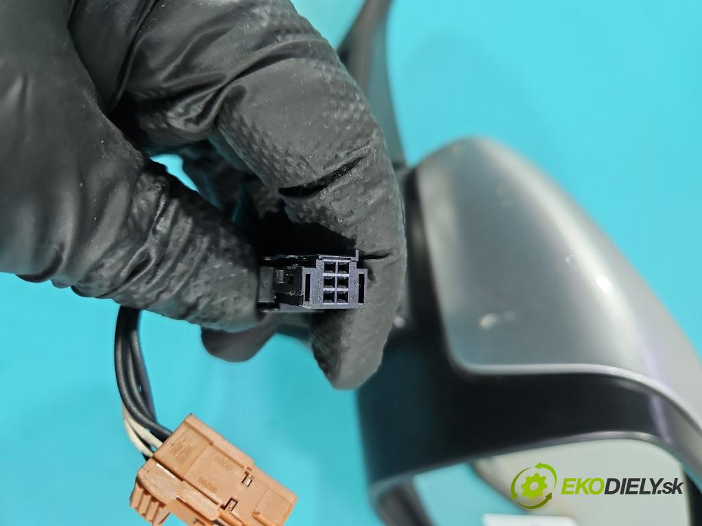 Peugeot 208 I 2012-2019 1.2 12V 82 HP manual 60 kW 1199 cm3 5- zrkadlo pravé  (Kľučka dverí ostatné)