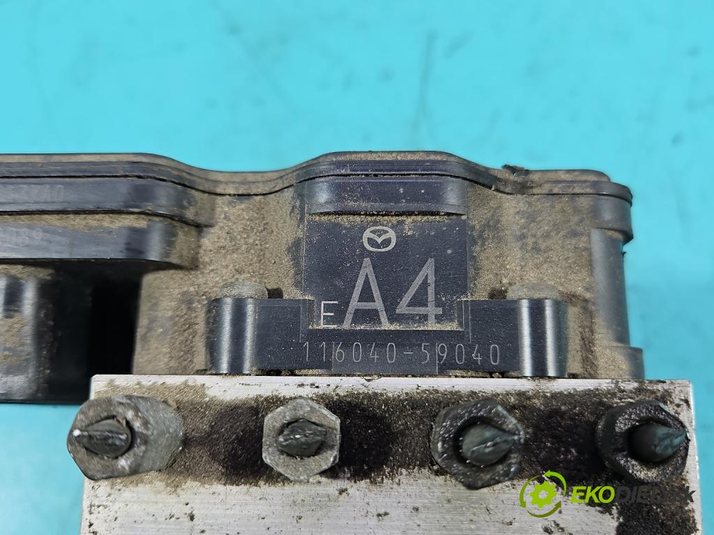 Mazda 6 III GJ 2012-2024 2.0 16V 145 HP automatic 107 kW 1998 cm3 5- čerpadlo abs 116040-59040 (Pumpa ABS)