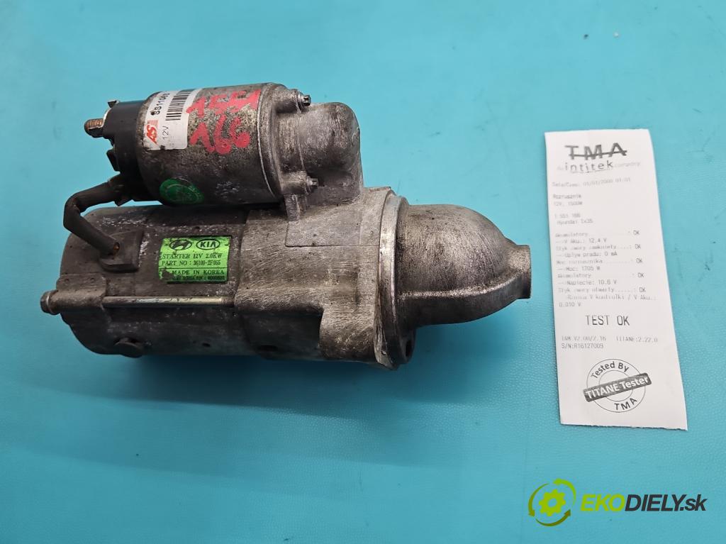 Hyundai Ix35 2.0 CRDI 136 HP manual 100 kW 1995 cm3 5- štartér 36100-2F055 (Štartér)