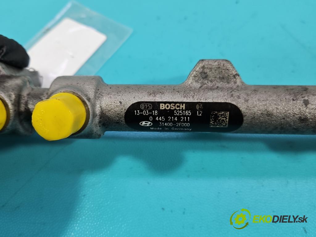 Hyundai Ix35 2.0 CRDI 136 HP manual 100 kW 1995 cm3 5- lišta vstrekovacia 0281006037 (Vstrekovacia lišta)