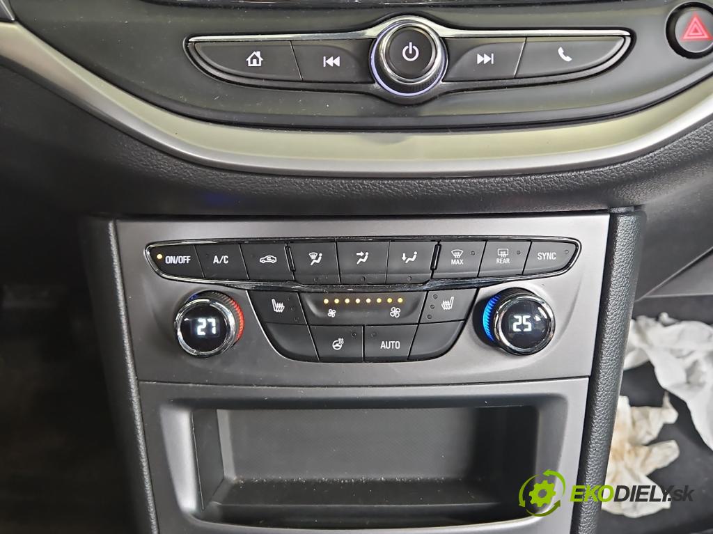 Opel Astra V 2015-2022 1.5 cdti 122 HP manual 90 kW 1496 cm3 5- panel kúrenia 39158163