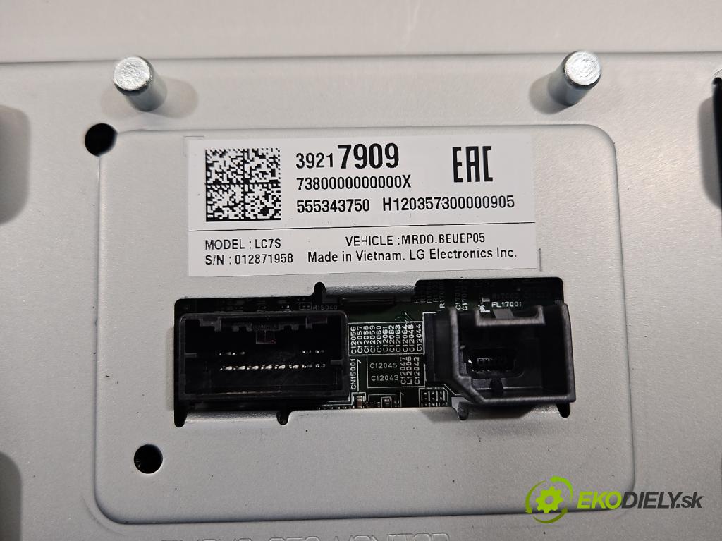 Opel Astra V  2015-2022 1.5 cdti 122 HP manual 90 kW 1496 cm3 5- Zobrazit: 39238749 (Prístrojová doska)