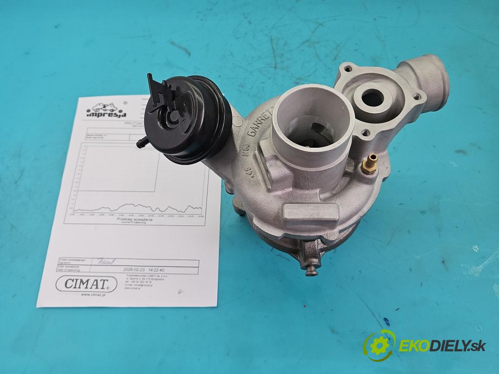 Saab 9-3 II 2002-2012 2.0 T 175 hp automatic 129 kW 1998 cm3 4- Turbodmychadlo repasováno 720168-11