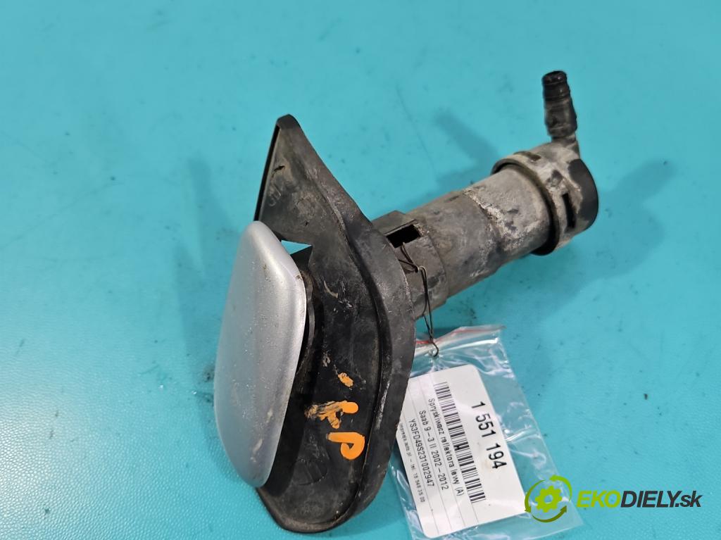 Saab 9-3 II 2002-2012 2.0 T 175 hp automatic 129 kW 1998 cm3 4- ostřikovač reflektor: levý 12785533 (Motorek ostřikovačů)