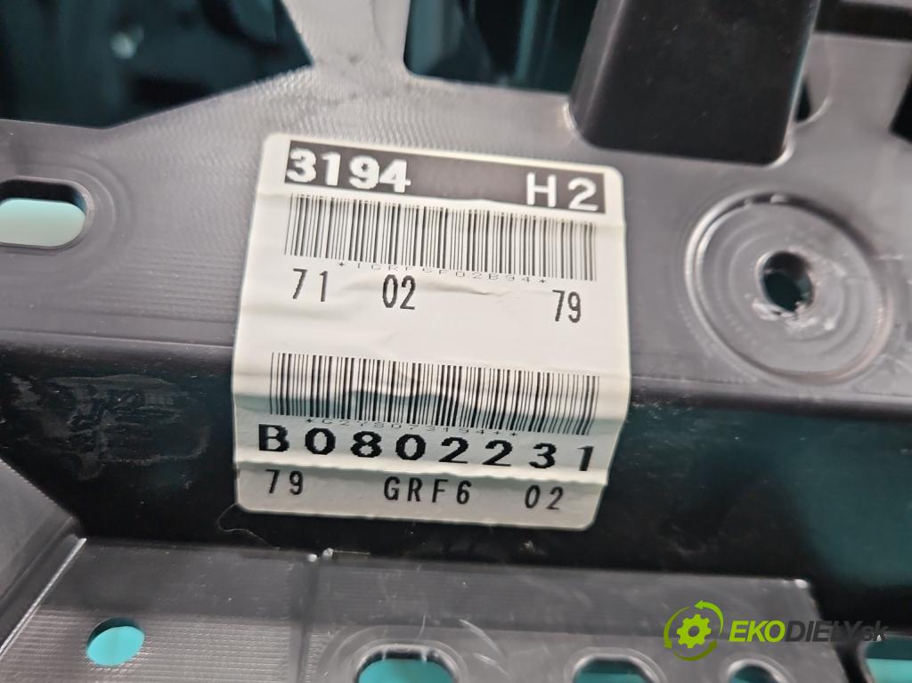 Mazda 6 III GJ 2012-2024 2.0 16V 145 HP automatic 107 kW 1998 cm3 5- kokpit,pristrojová doska rozdeľovacia