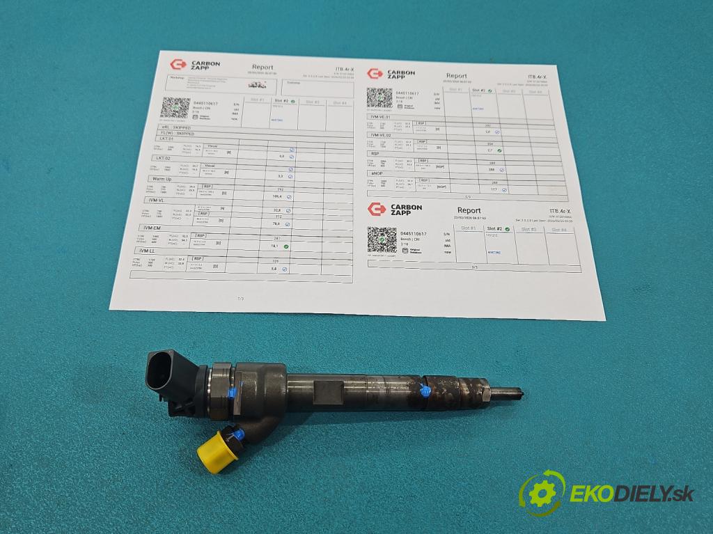 Bmw 3 F30 2011-2018 2.0d 184hp manual 135 kW 1995 cm3 5- vstrek 0445110617 (Vstrekovač paliva)