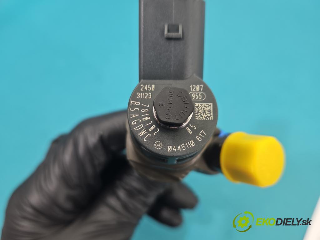 Bmw 3 F30 2011-2018 2.0d 184hp manual 135 kW 1995 cm3 5- vstrek 0445110617 (Vstrekovač paliva)