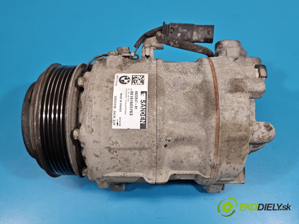 Bmw 5 G30 2017-2024 2.0d 190 hp automatic 140 kW 1995 cm3 4- Kompresor: klíma 6822847 (Kompresor klimatizace)