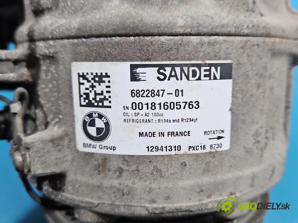 Bmw 5 G30 2017-2024 2.0d 190 hp automatic 140 kW 1995 cm3 4- Kompresor: klíma 6822847 (Kompresor klimatizace)