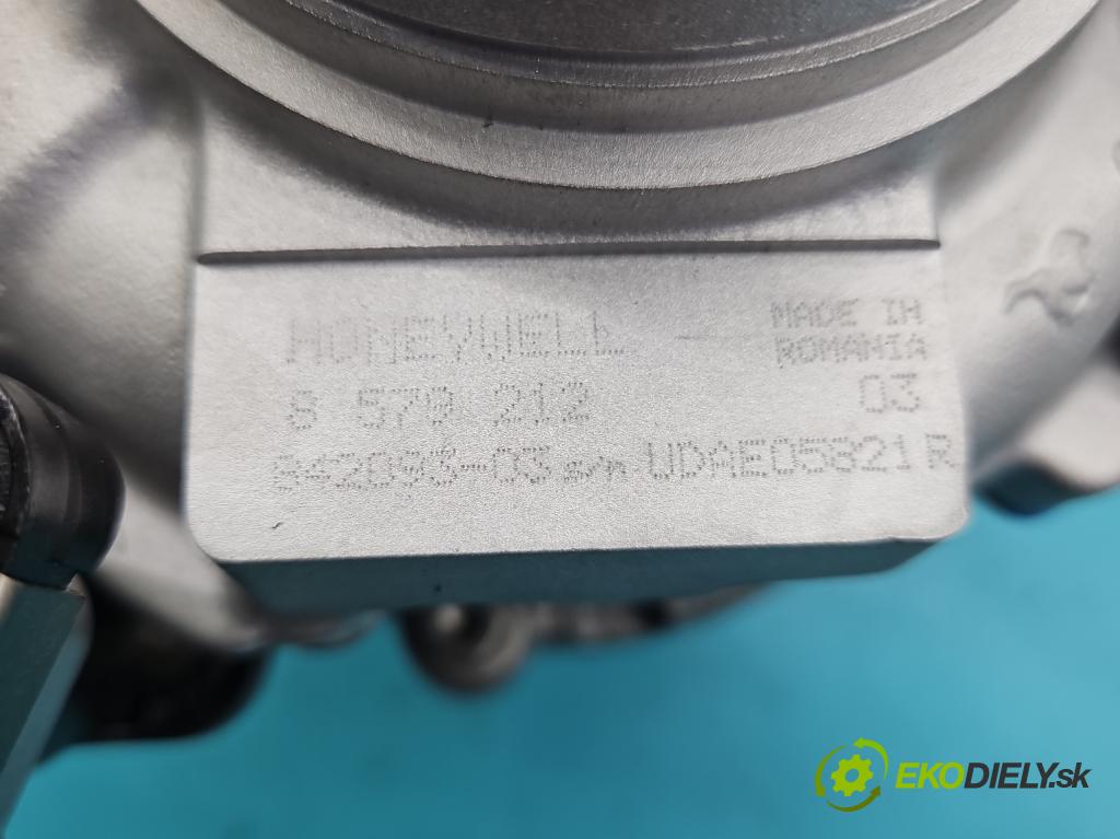 Bmw 5 G30 2017-2024 2.0d 190 hp automatic 140 kW 1995 cm3 4- Turbodmychadlo repasováno 842093-3