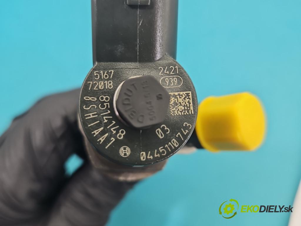 Bmw 5 G30 2017-2024 2.0d 190 HP automatic 140 kW 1995 cm3 4- vstrek 0445110743 (Vstrekovač paliva)