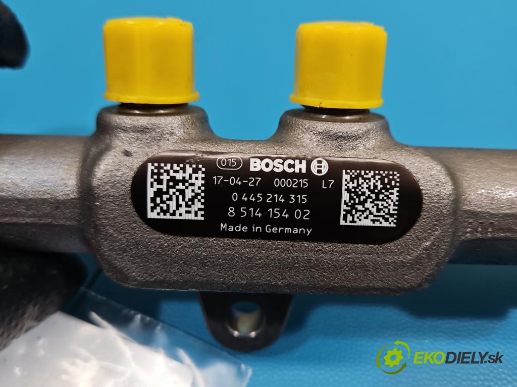 Bmw 5 G30 2017-2024 2.0d 190 HP automatic 140 kW 1995 cm3 4- lišta vstrekovacia 0445214315 (Vstrekovacia lišta)