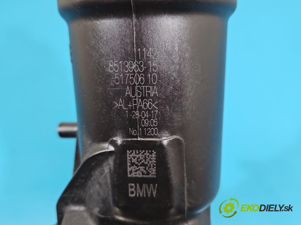 Bmw 5 G30 2017-2024 2.0d 190 HP automatic 140 kW 1995 cm3 4- Základ: filtra oleja: 7056866 (Obal olejového filtra)