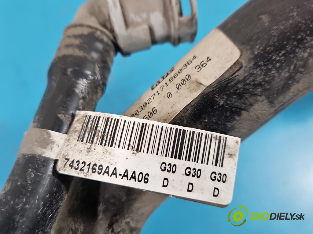 Bmw 5 G30 2017-2024 2.0d 190 hp automatic 140 kW 1995 cm3 4- Infuze: paliva 735391111