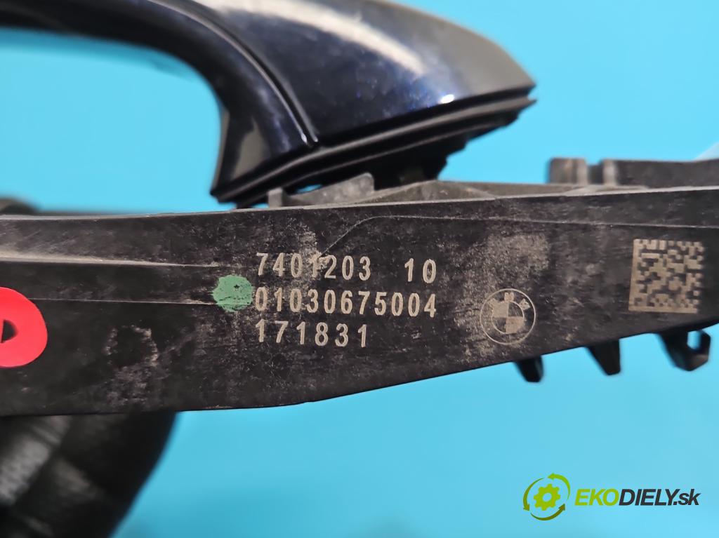 Bmw 5 G30 2017-2024 2.0d 190 HP automatic 140 kW 1995 cm3 4- rukoväť predné ľavé mimo: 7401203 (Kľučka dverí vonkajšia predná ľavá)